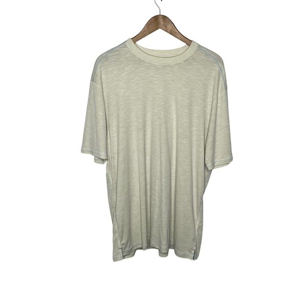 Tommy Bahama Other - Tommy Bahama Casual Short Sleeve Light Yellow T-Shirt Size 2XL